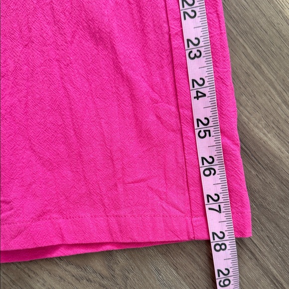 Vibrant Pink Women's Wide-Leg Pants - Picture 6 of 7